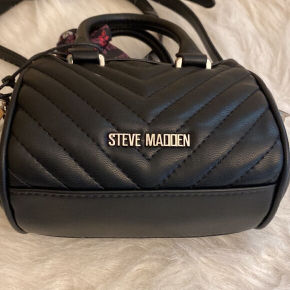 NWT Steve Madden (Breed) Mini Crossbody Bag - Black - Picture 9 of 15